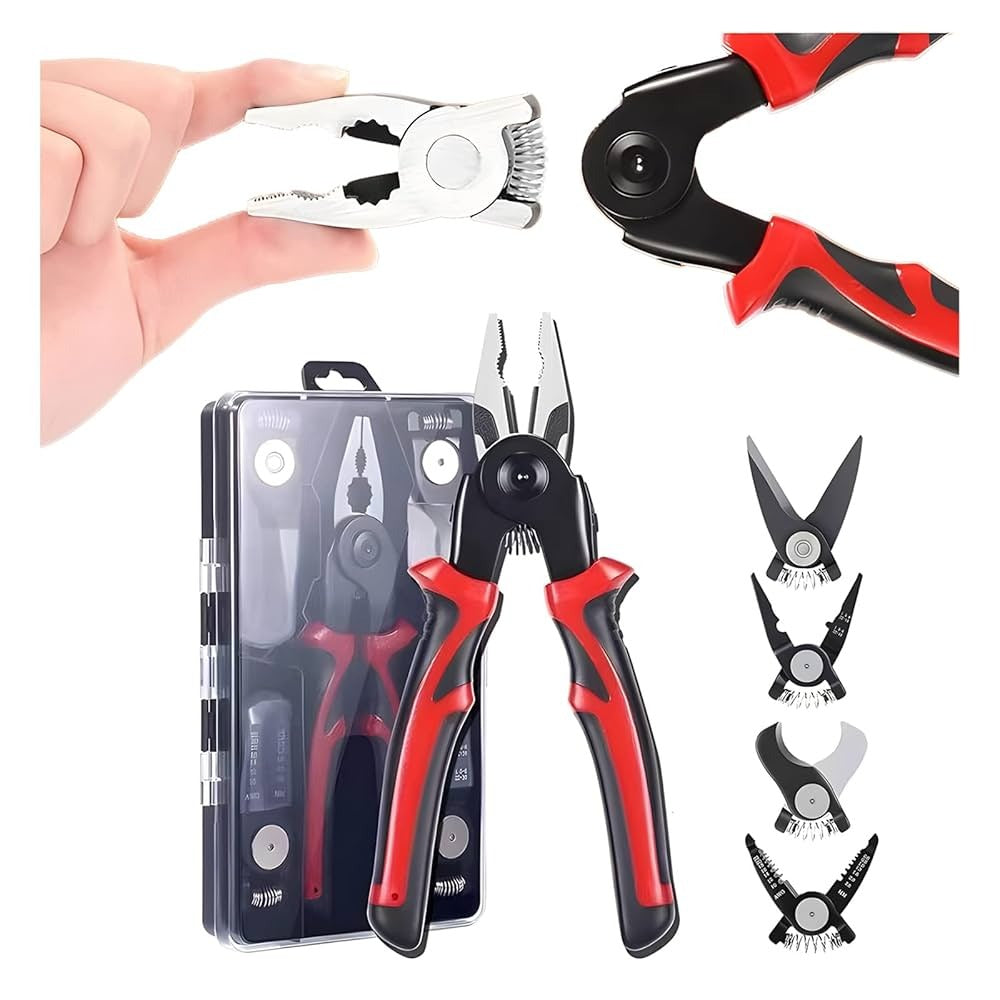 Ensemble de pinces multifonctions 5 en 1 remplaçables