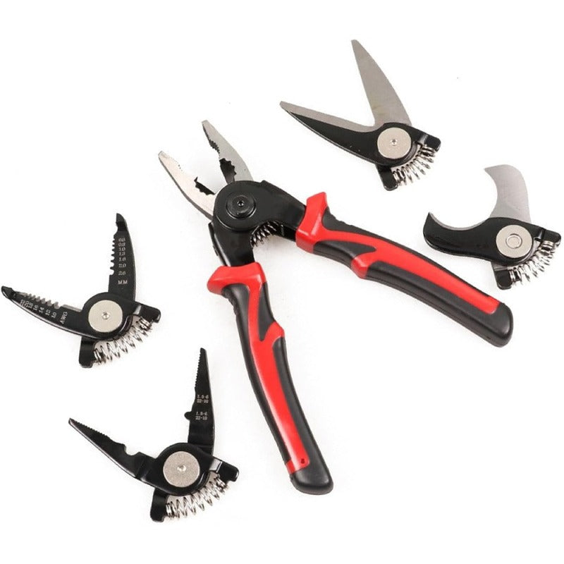 Ensemble de pinces multifonctions 5 en 1 remplaçables